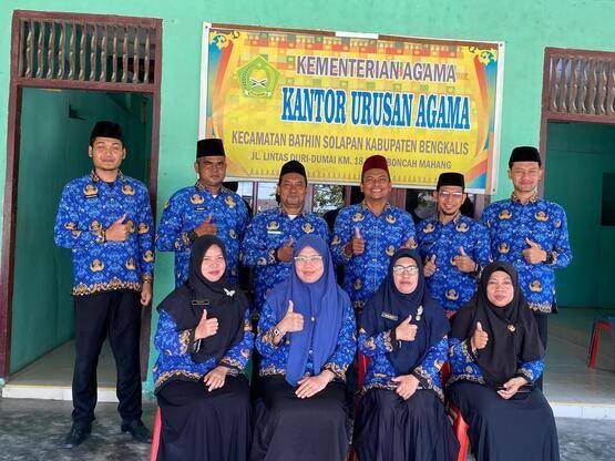 KUA Bathin Solapan Genap Berusia 4 Tahun