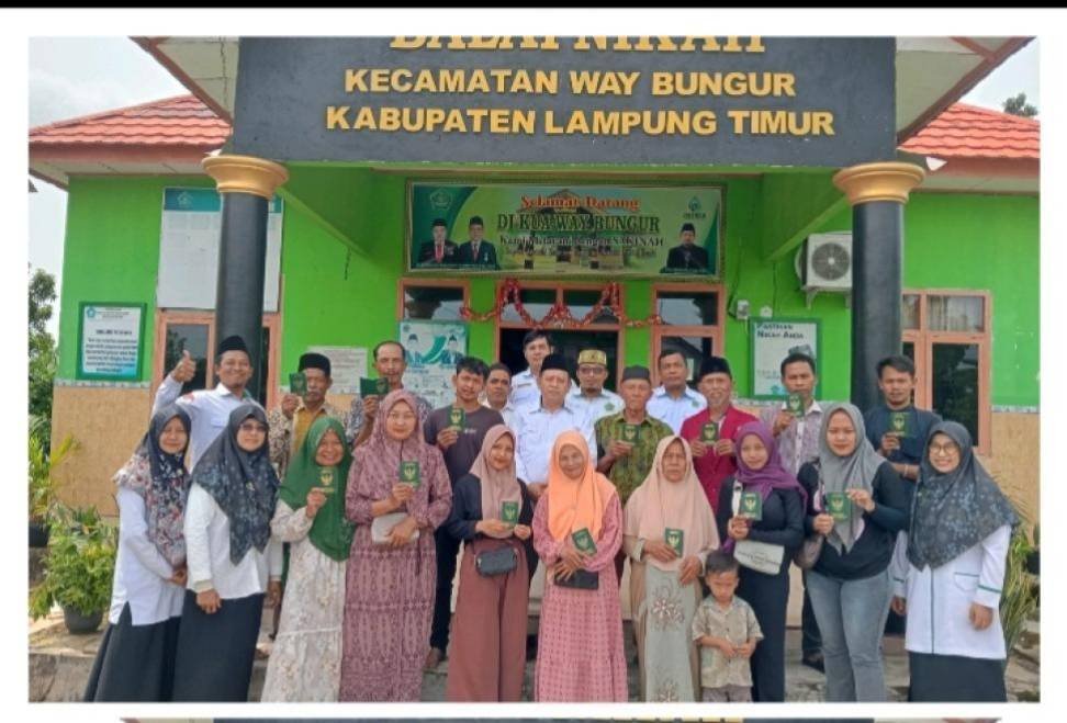 KUA Way Bungur Teguhkan Kepastian Hukum Lewat Isbat Nikah