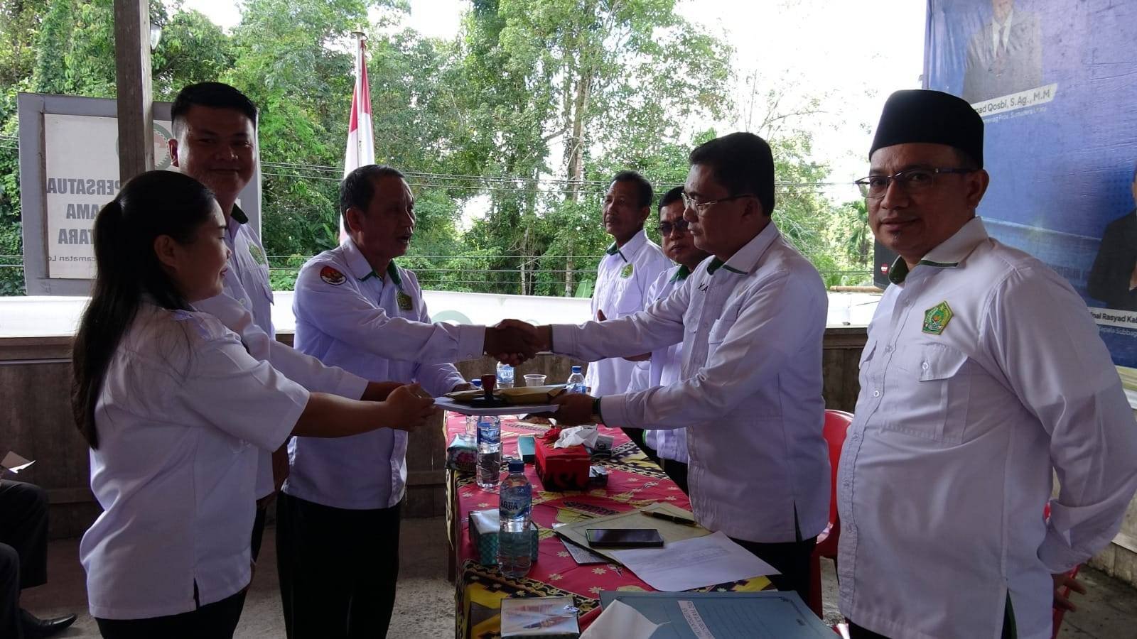 KUA Tuhemberua Hadiri Evaluasi dan Pembubaran Panitia HAB ke-80