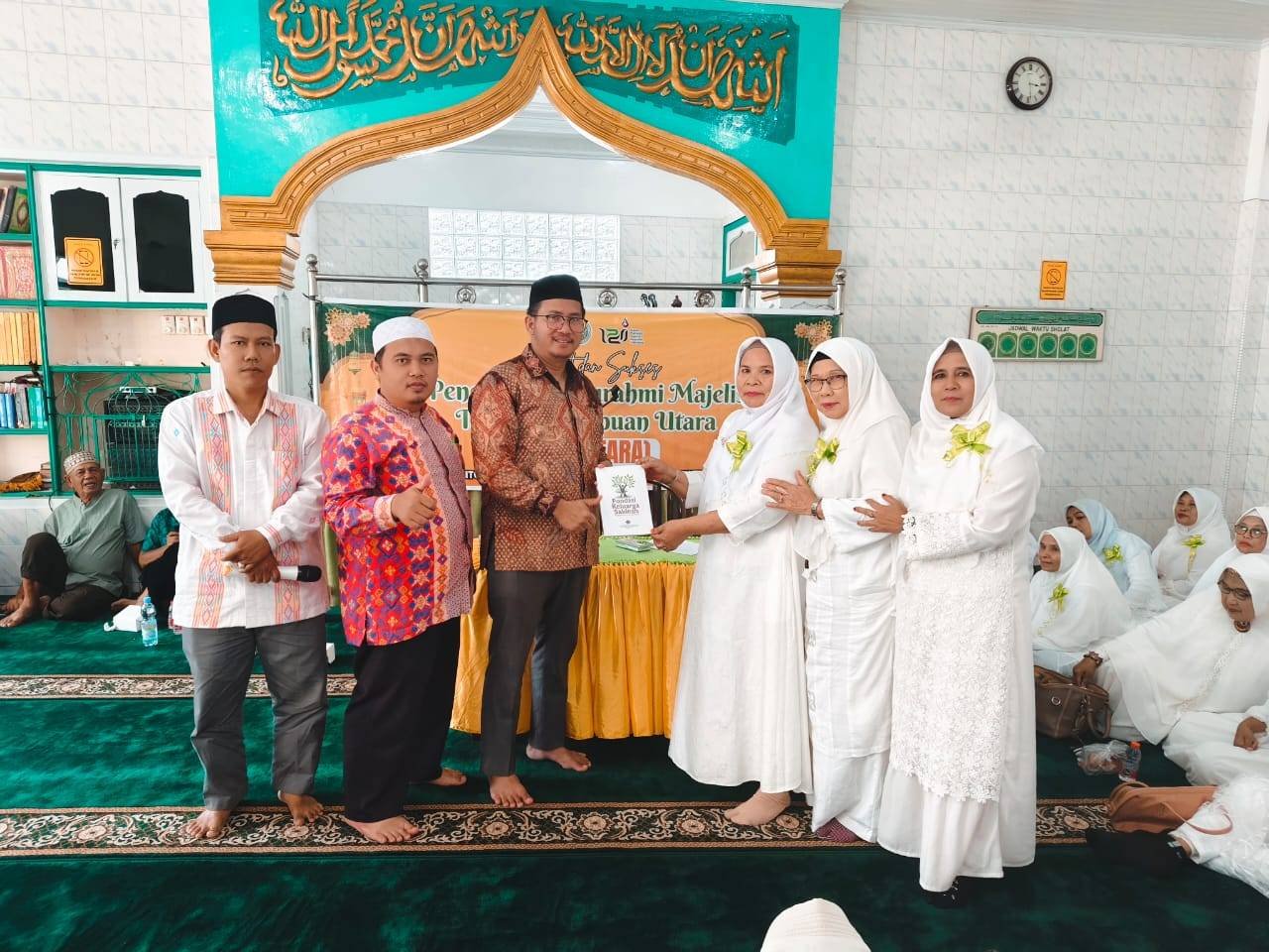KUA Padangsidimpuan Utara Gelar Peringatan Isra’ Mi’raj dan Tarhib Ramadhan di Masjid Al-Manar