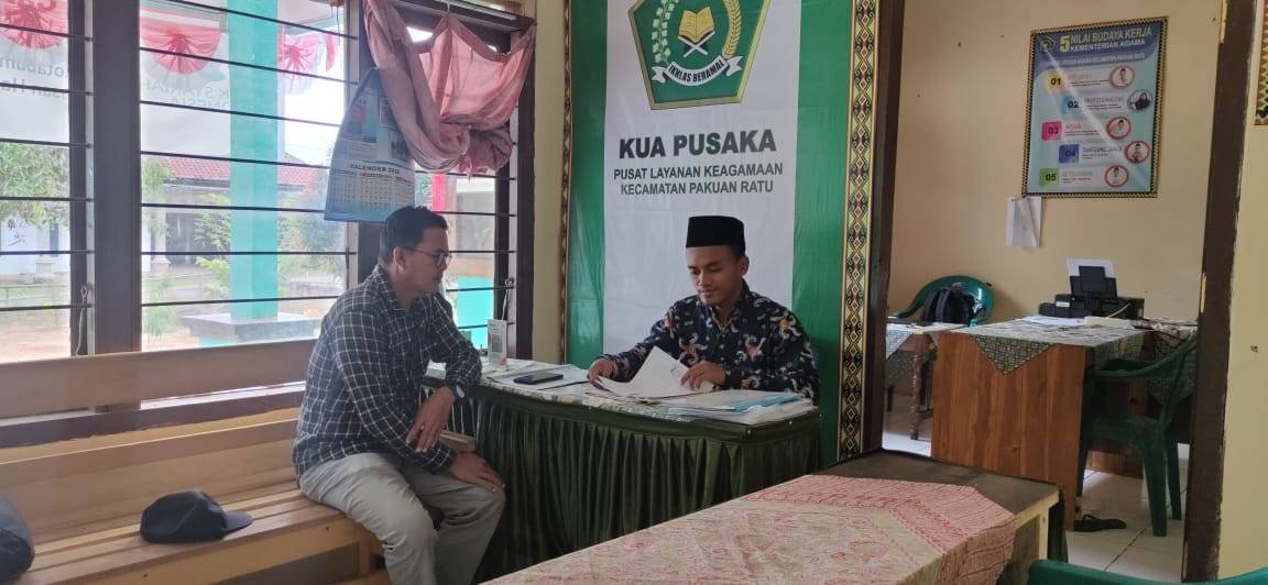 KUA Pakuan Ratu Komitmen Layanan Cepat dan Transparan