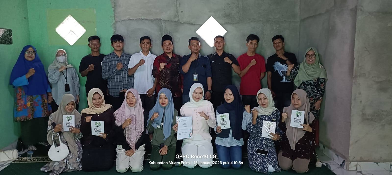 KUA Gunung Megang Gelar Bimwin Catin Perdana Di Tahun 2026