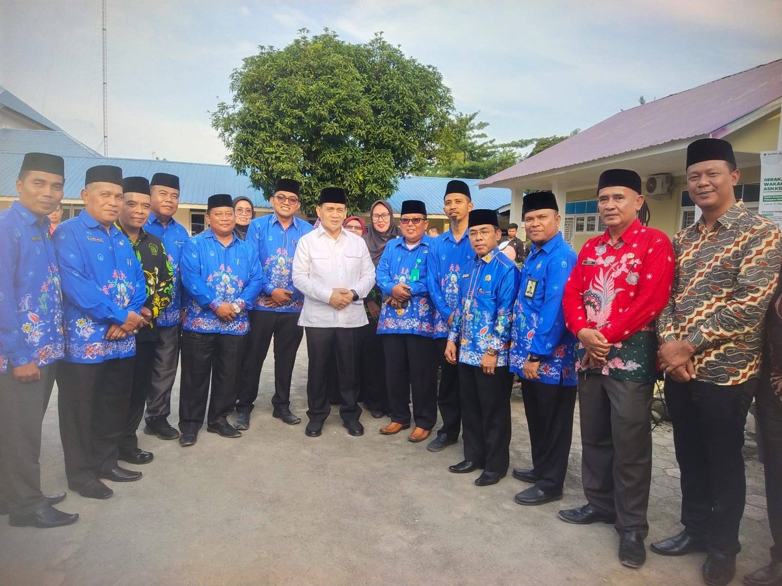 APRI Batu Bara Ikuti Pembinaan ASN oleh Wamenag RI