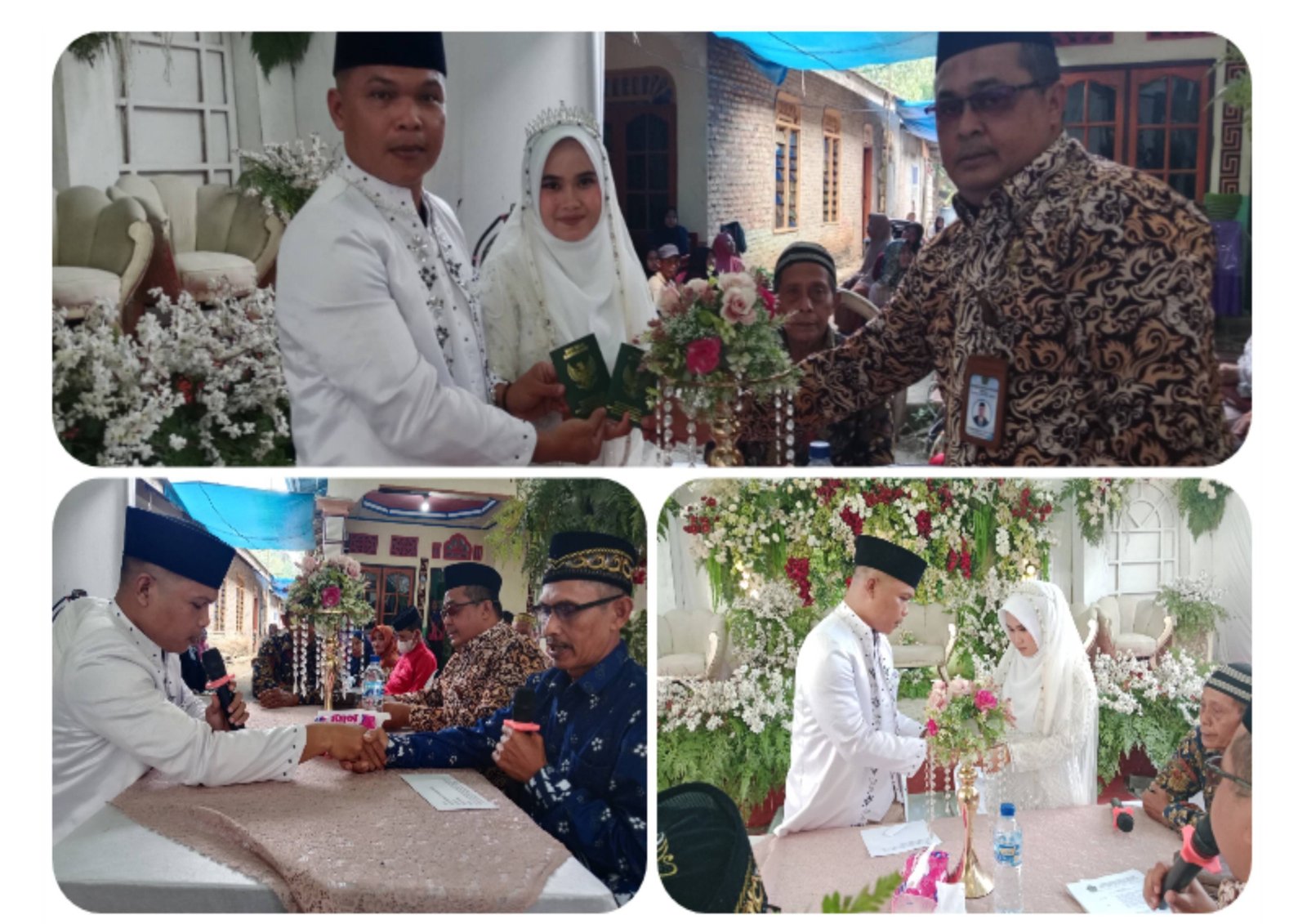 Pelayanan Langsung ke Nagori: Ka. KUA Bosar Maligas Catat Pernikahan di Nagori Boluk Huta II Penggalangan