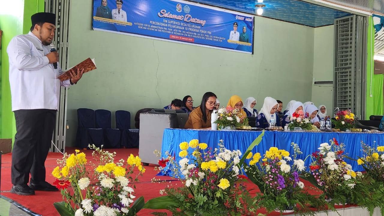 Doa dan Sinergi Warnai Supervisi Desa Percontohan PKK di Desa Sumbul