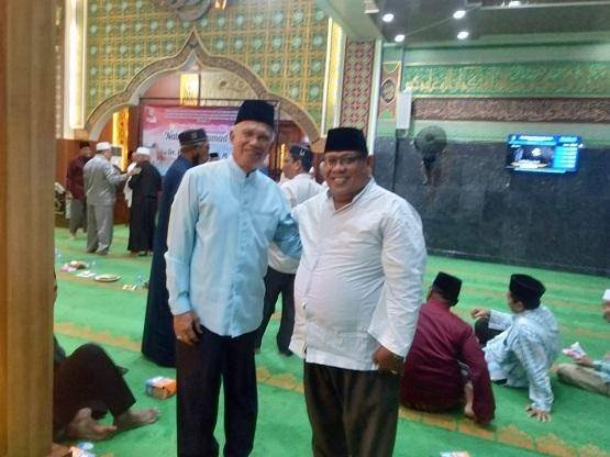 KUA Bengkalis Hadiri Peringatan Isra Mi’raj di Masjid Agung Istiqomah