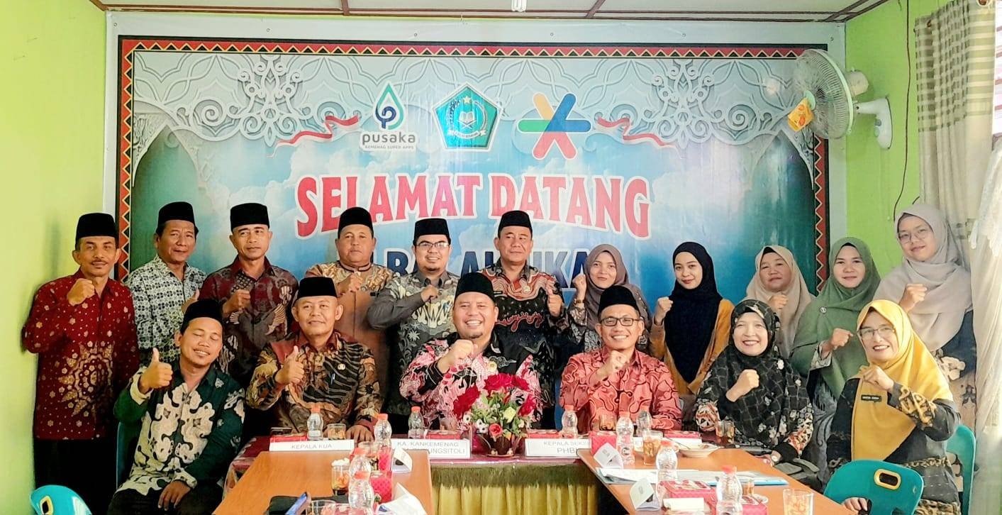 Ka. KUA Gunungsitoli Hadiri Rakerda Pokjaluh Kota Gunungsitoli Tahun 2026