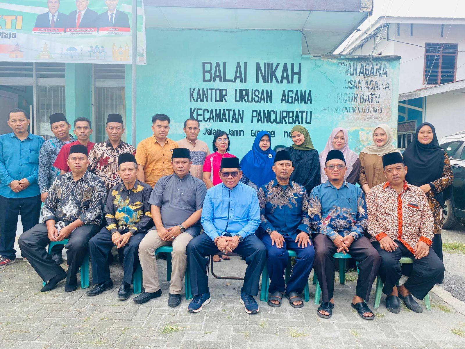 Penguatan Layanan Keagamaan, Ka. KUA Pancur Batu Ambil Bagian dalam Monev Bimas Islam Kemenag Deli Serdang