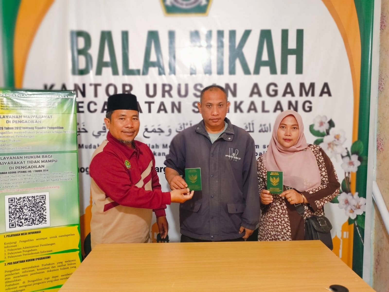 KUA Sidikalang Gencarkan Gerakan Gas Nikah