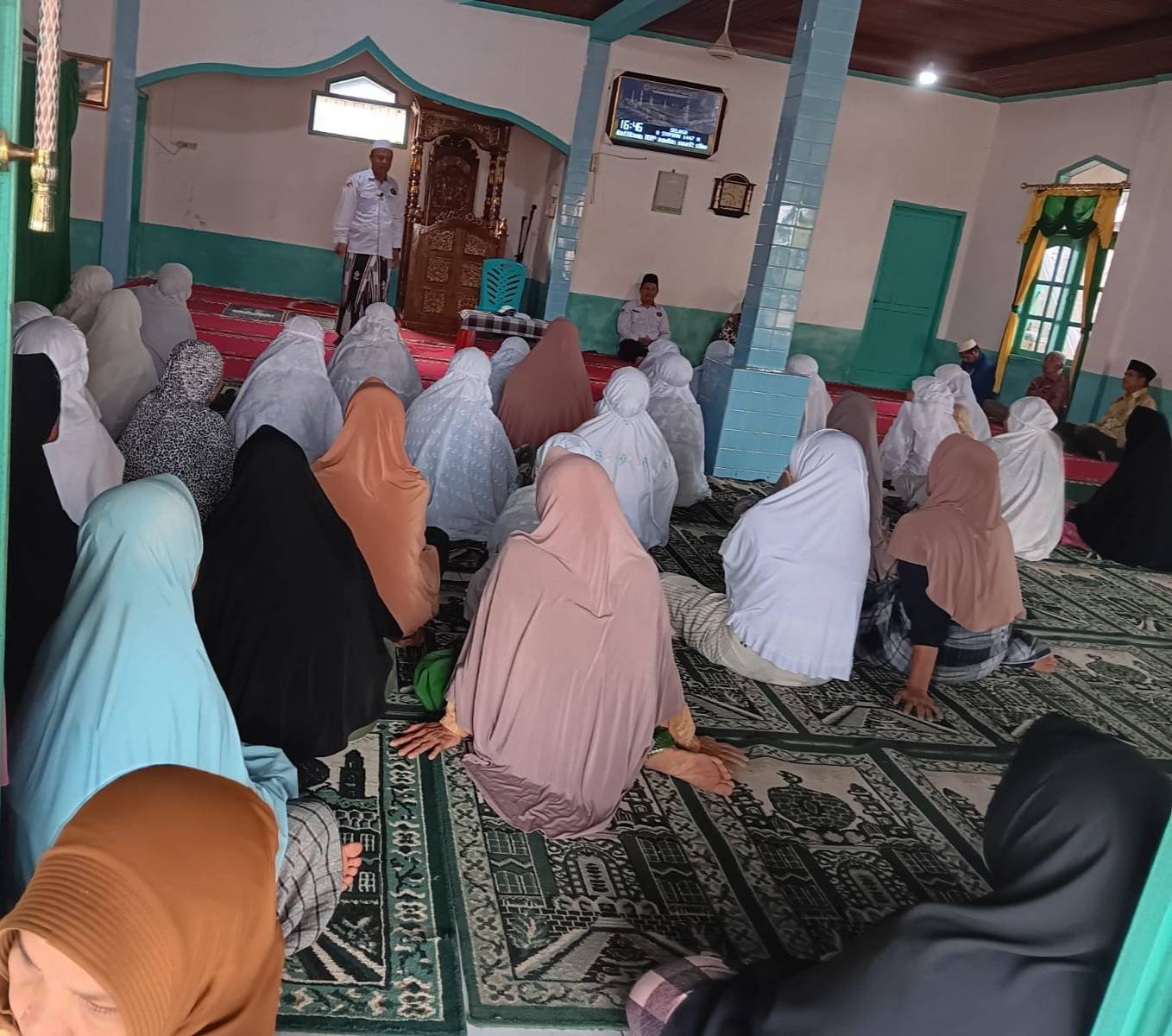 KUA Padangsidimpuan Angkola Julu Laksanakan Bimluh MT Masjid Babul Jannah Desa Joring Lombang