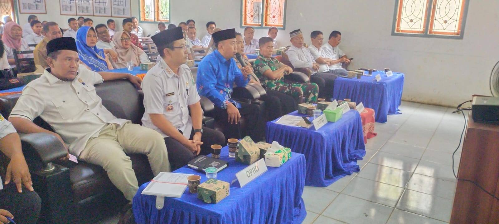 KUA Marga Tiga Hadiri Musrenbang Kecamatan