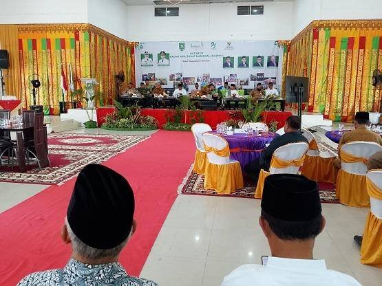 Peringati HUT Ke-25 Baznas, Ka.KUA Bukit Batu Hadiri Gelaran 