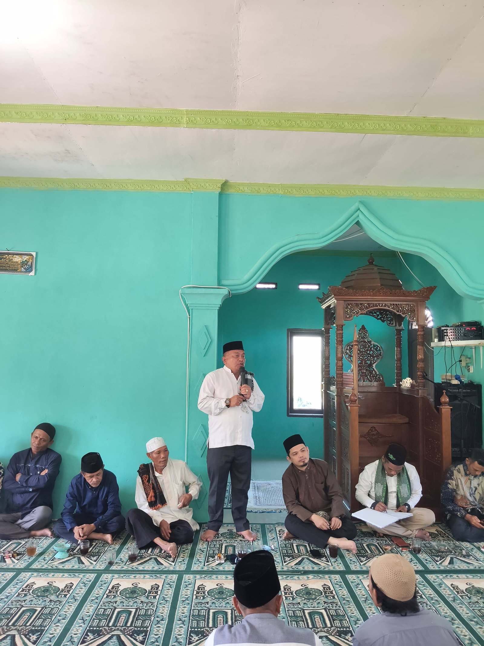 Sambut Ramadan, KUA Sinehu Gelar Pengajian Akbar Fikih Puasa di BKM Babussalam