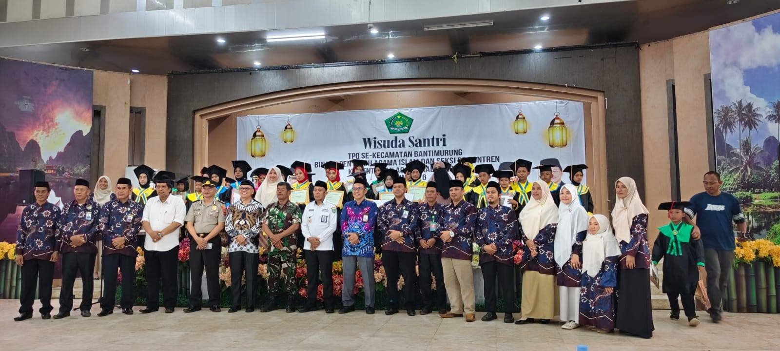 Wisuda Santri TPQ Binaan  KUA Pusaka Bantimurung: Membangun Generasi Qur’ani, Cerdas, Berakhlak Mulia, Moderat, dan Berwawasan Ekoteologis