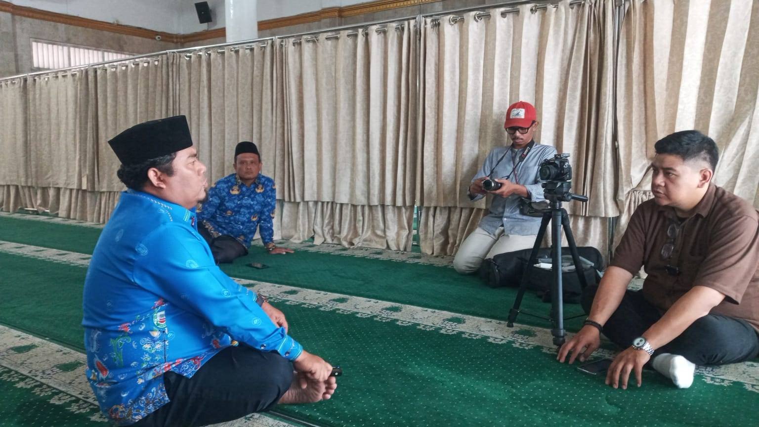 Sambut Kegiatan 'IRAMA KUA', KUA Medan Amplas Terima Kunjungan Kemenag RI 