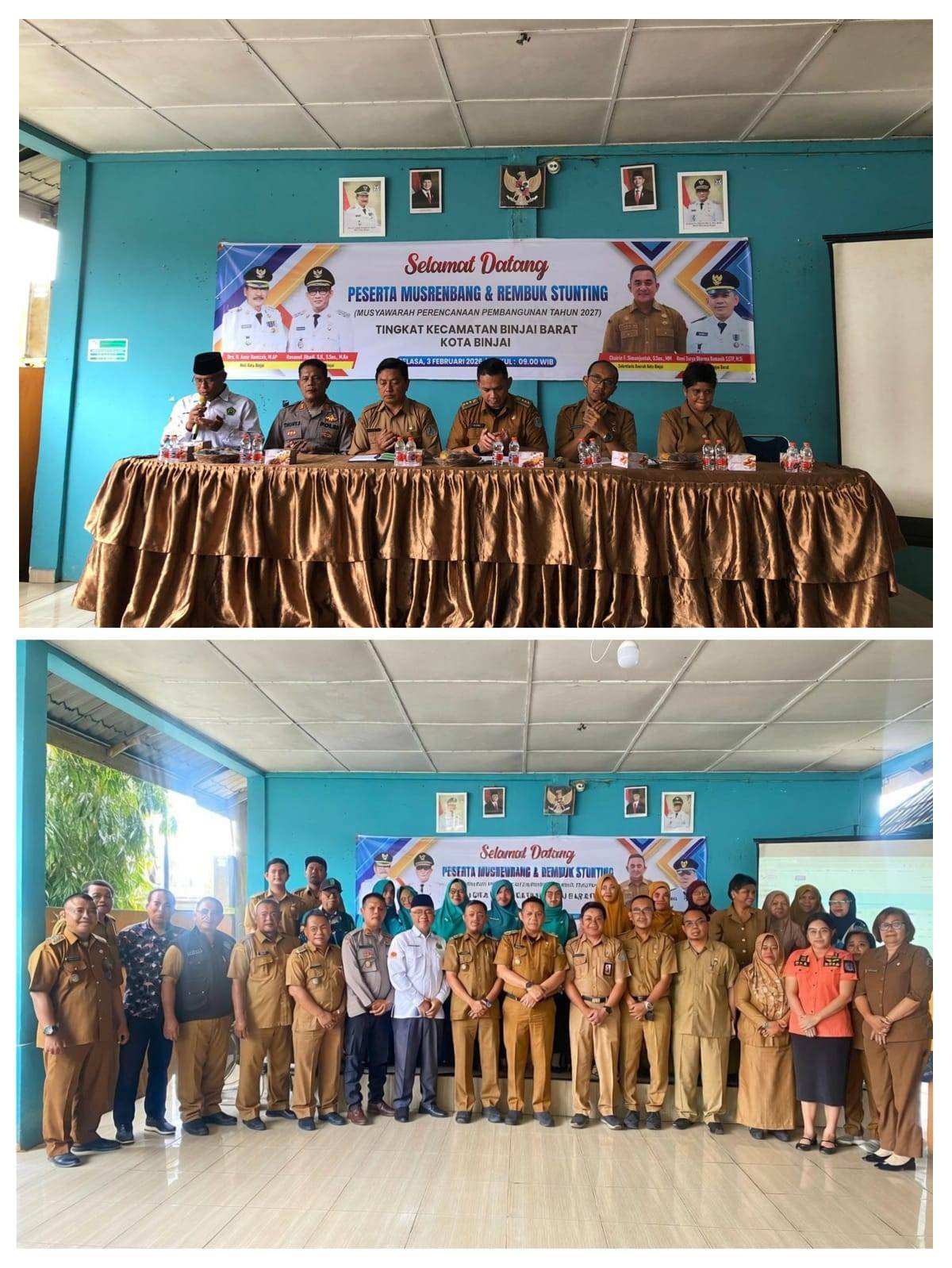 KUA Binjai Barat Perkuat Sinergi Lintas Sektor dalam Musrenbang dan Rembuk Stunting Kecamatan