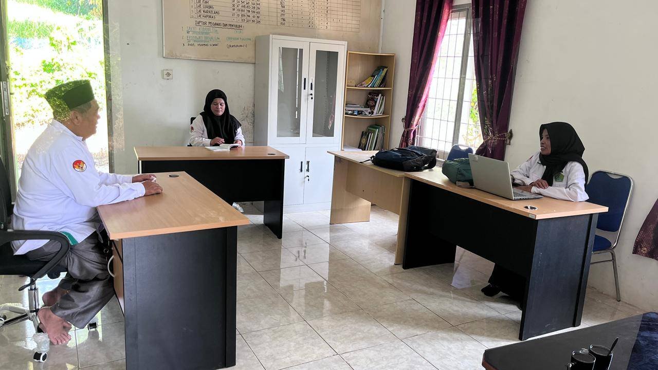 Optimalkan Tata Kelola Administrasi, KUA Siempat Nempu Hilir Gelar Rapat Koordinasi Layanan Perkantoran