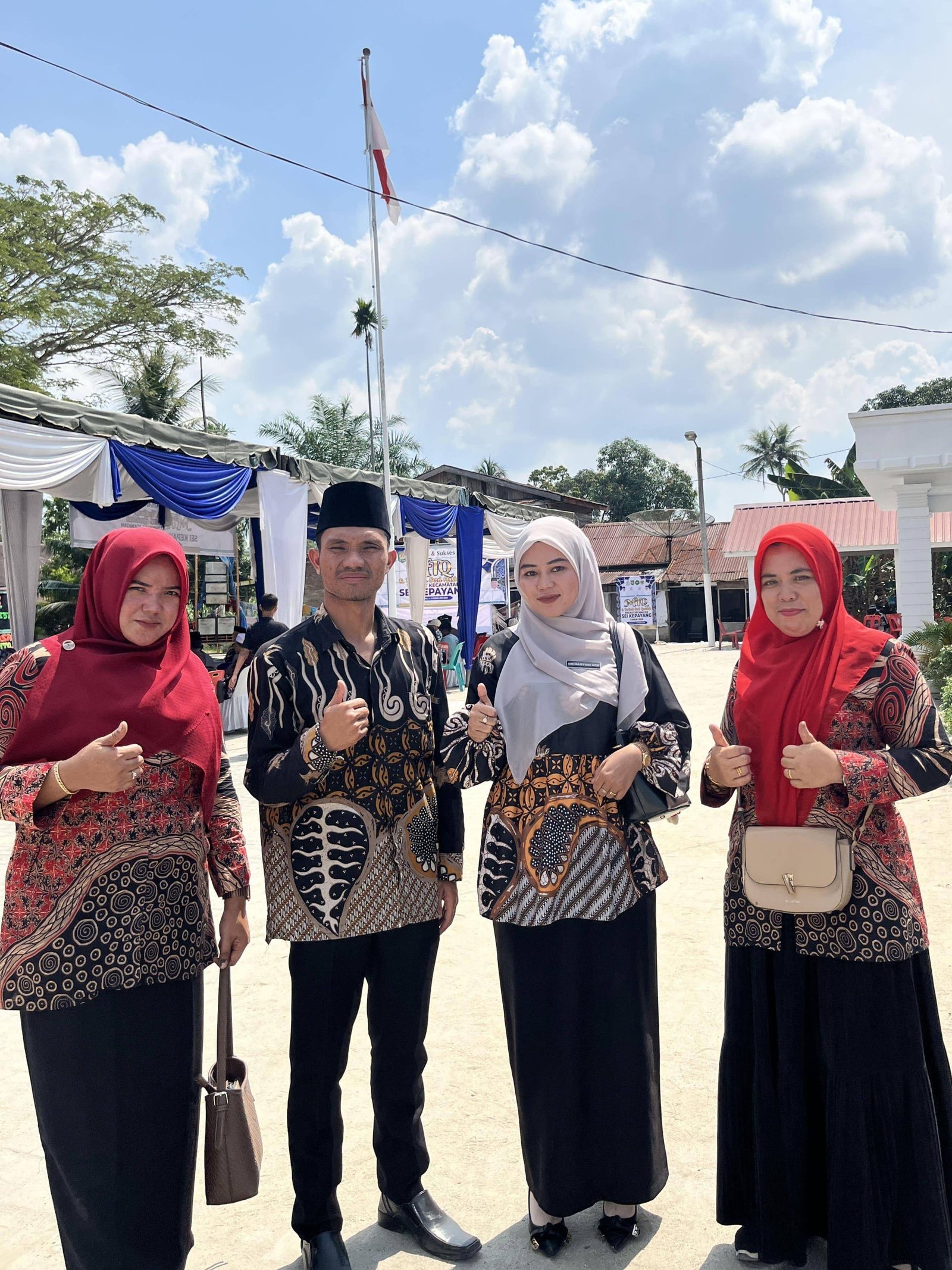 Perkuat Syiar Islam, KUA Sei Kepayang Hadiri MTQ dan FSQ Kecamatan