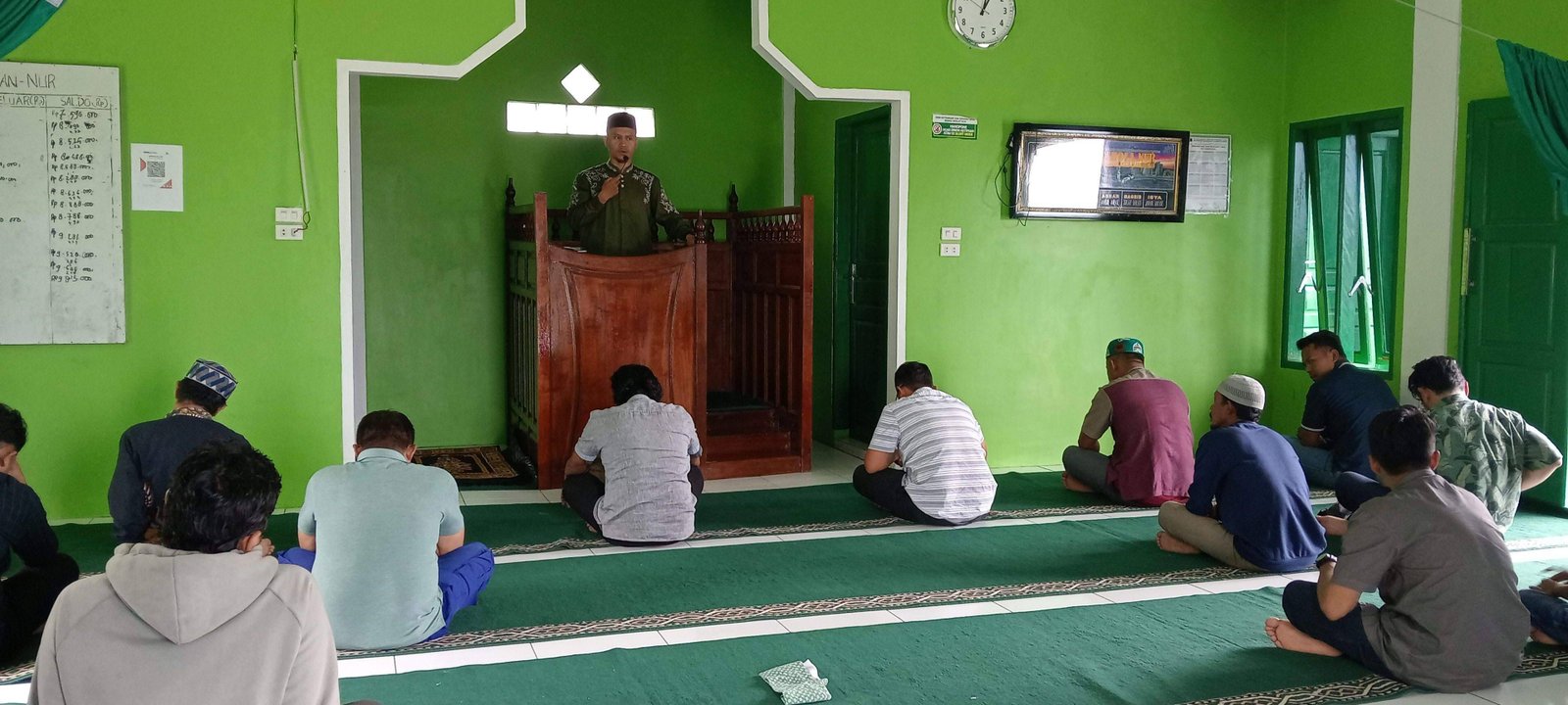 Ka. KUA Silahisabungan Sampaikan Pesan 5 Persiapan Menyambut Bulan Suci Ramadhan