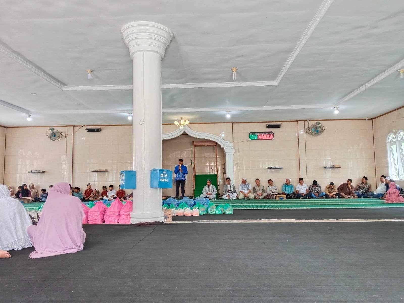 KUA Sidikalang Ajak Jamaah Masjid Lama Pionir Penggerak SDM Kualitas Umat Islam