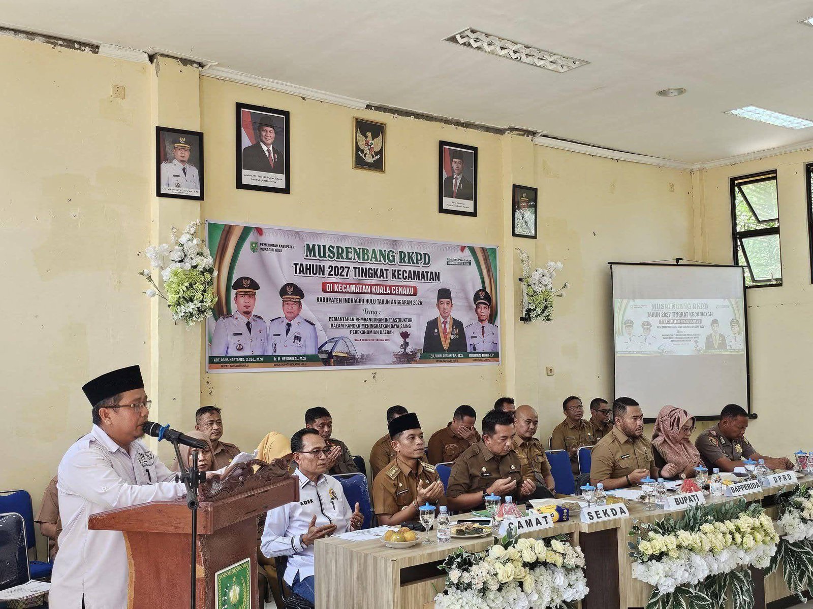 Doa Pembuka Musrenbang Kuala Cenaku Tekankan Pembangunan Berbasis Nilai Keagamaan dan Kesejahteraan Warga