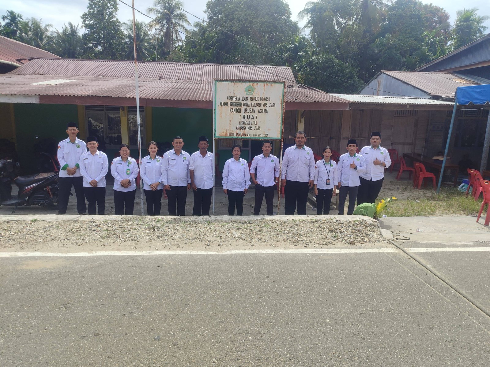 Kunjungan Tim Monitoring Kemenag Nias Utara ke KUA Alasa dan KUA Afulu: Bahas e-Kinerja dan Renstra 