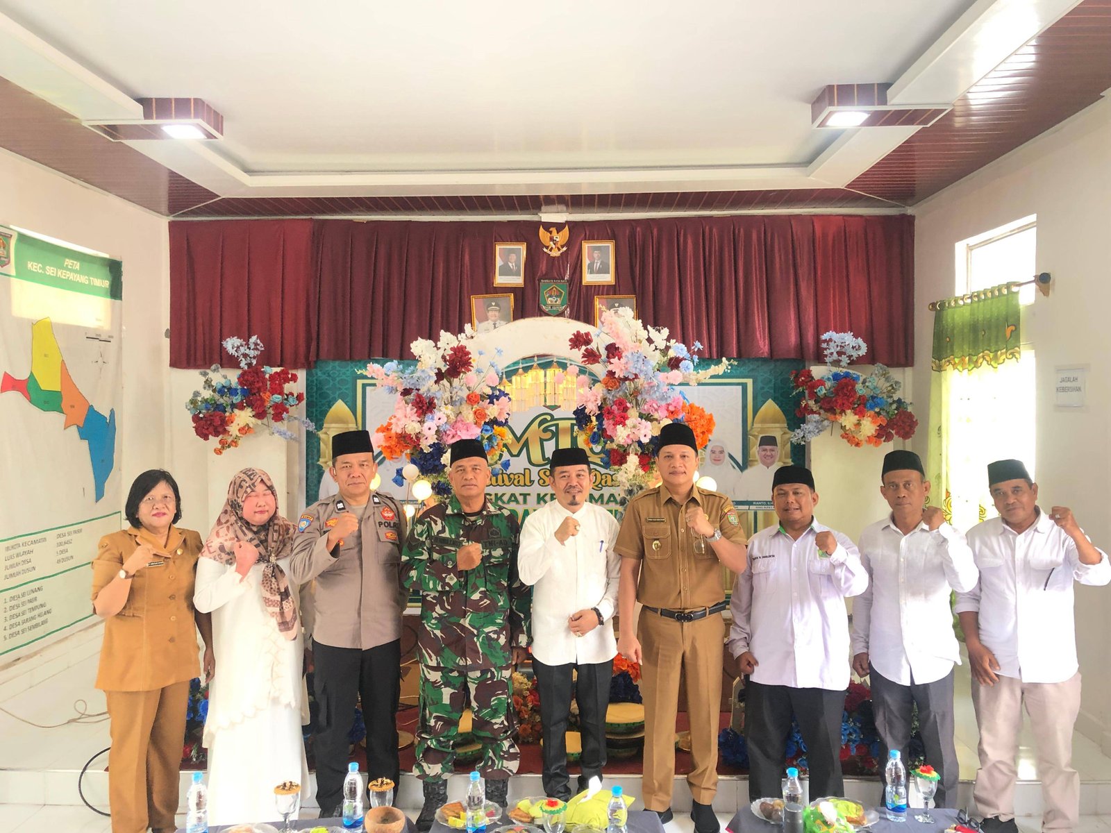 Plt. KUA Sei Kepayang Timur dan Jajaran Hadiri Sekaligus Pimpin Doa Pembukaan MTQ dan FSQ Kecamatan Sei Kepayang Timur