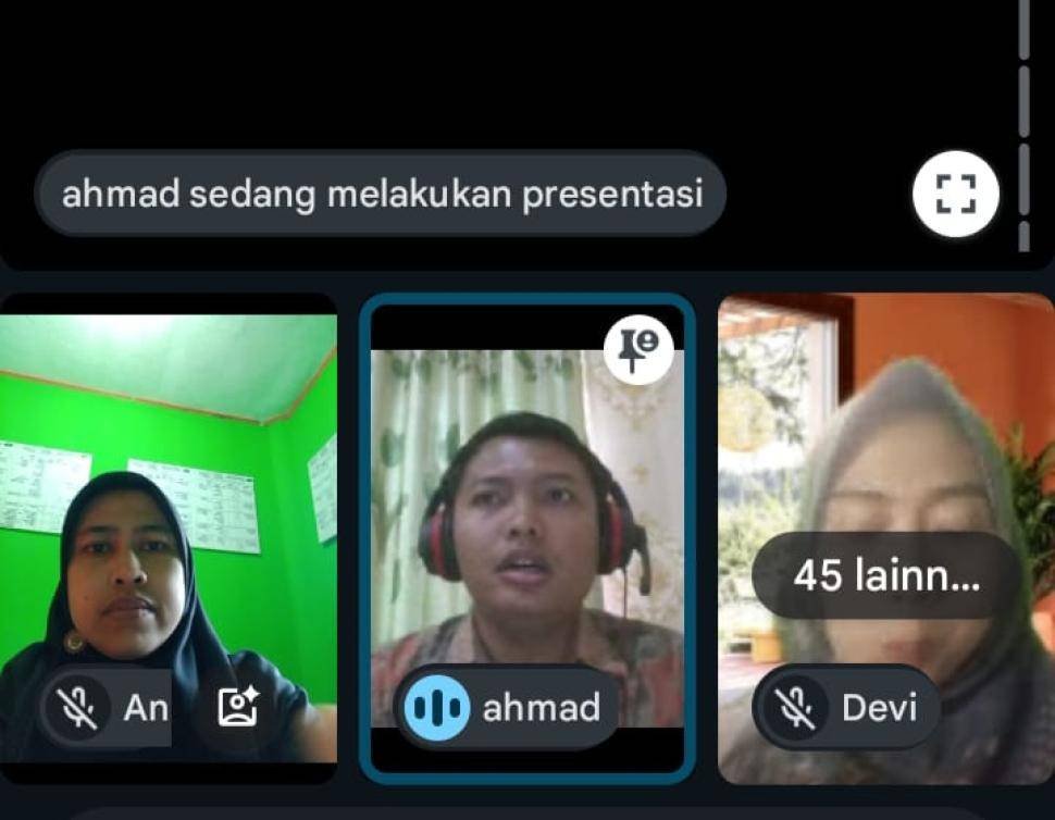 Pegawai KUA Way Bungur Ikuti Pendampingan Akun MOSS