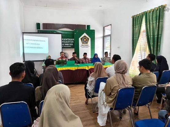 Buka Secara Resmi Bimwin Mandiri Angkatan V , Saim Pesankan agar Catin Siap Lahir Bathin