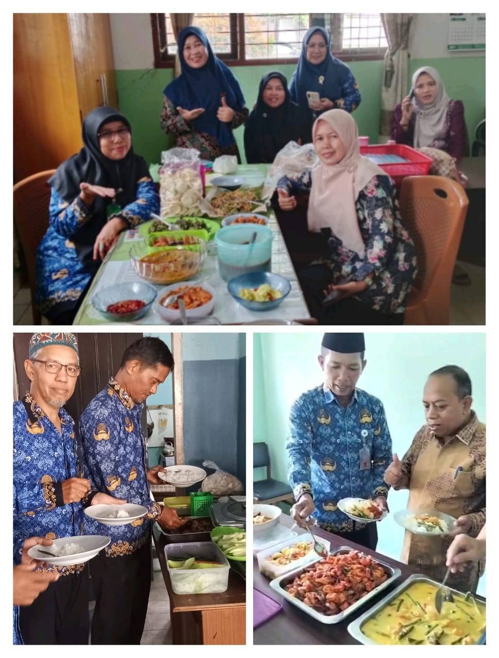 Sambut Ramadhan, Beberapa KUA  Di Kota Pekanbaru Gelar Makan Siang Bersama