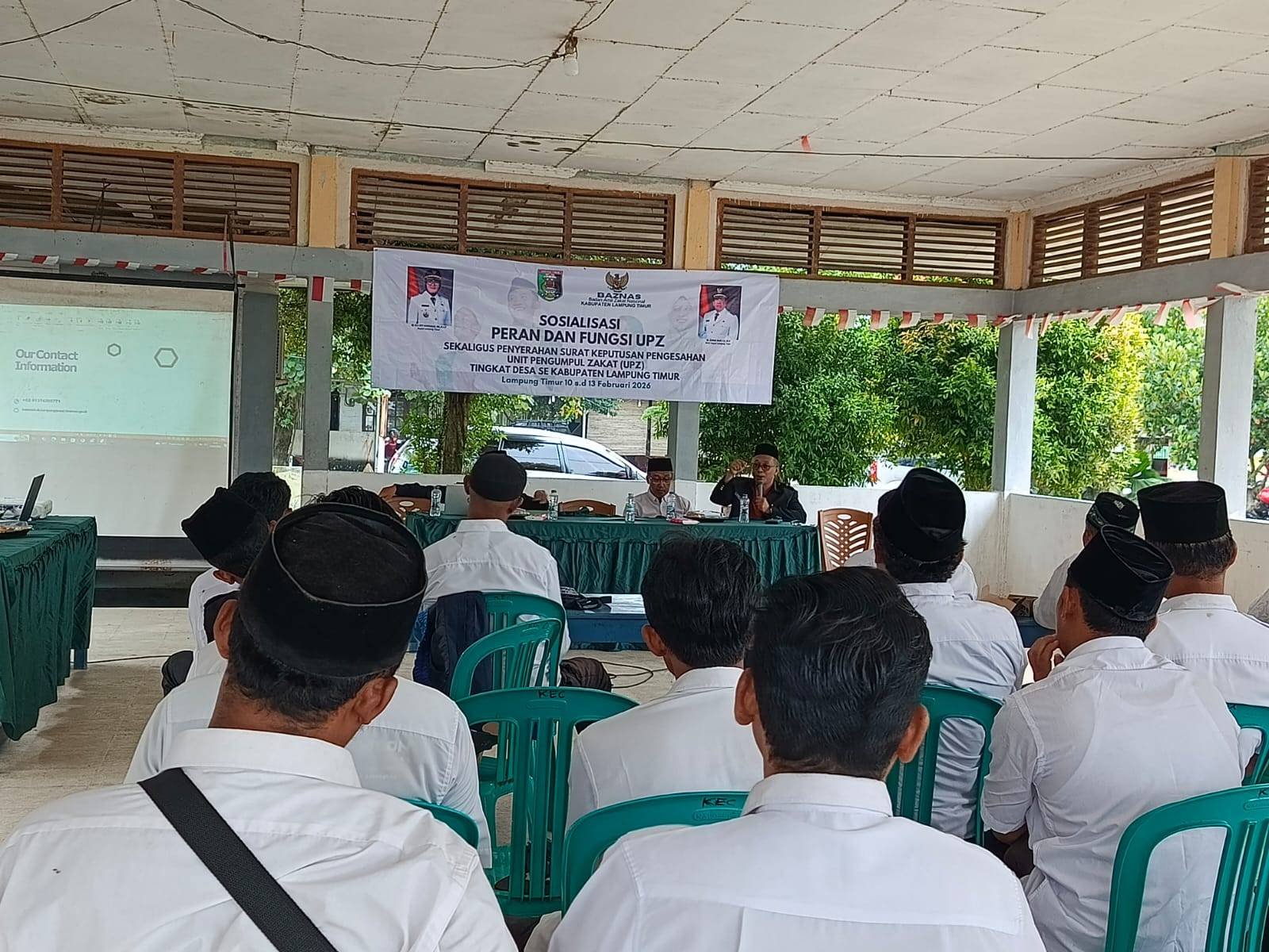 KUA Batanghari Hadiri Sosialisasi Peran dan Fungsi UPZ Tingkat Desa