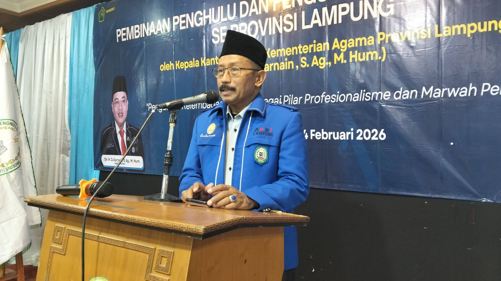 Ketua PW APRI Lampung Dorong Profesionalisme dan Integritas Penghulu