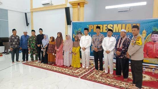 Ka.KUA Pinggir Hadiri Peresmian Masjid Tawakkal, Dorong Penguatan Pembinaan Umat