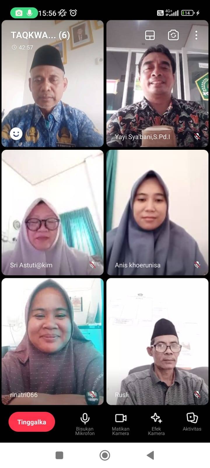 Taqwa Warnai Awal Ramadan KUA Sembawa