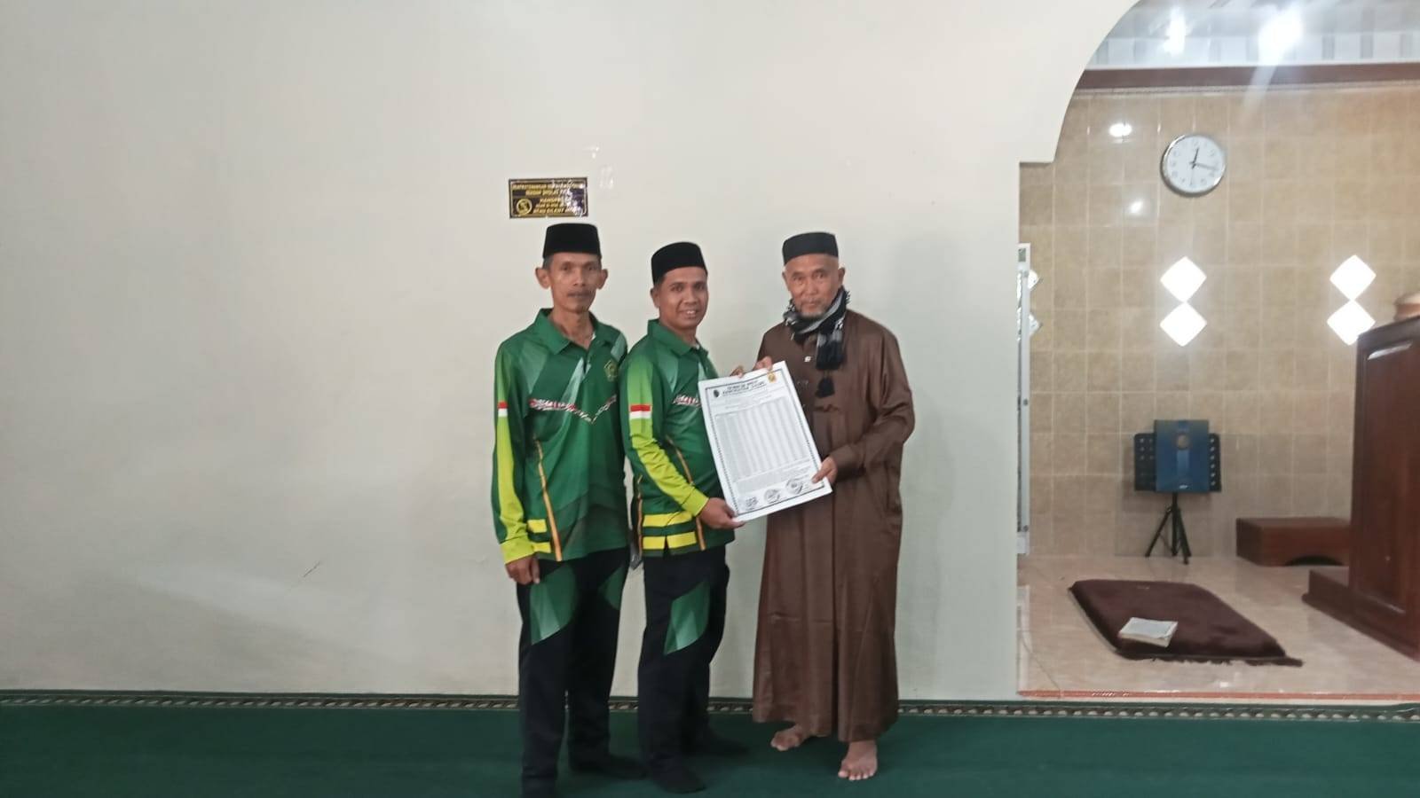 KUA Sidikalang Optimalkan Layanan Kemasjidan Melalui Informasi Kegiatan Ramadan ke-BKM