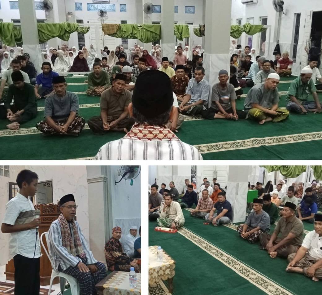 Penghulu KUA Payung Sekaki Dalam tausiahnya Singgung SE Dirjen Bimas No. 6 Tahun 2025 Tentang GAS Pencatatan Nikah. 