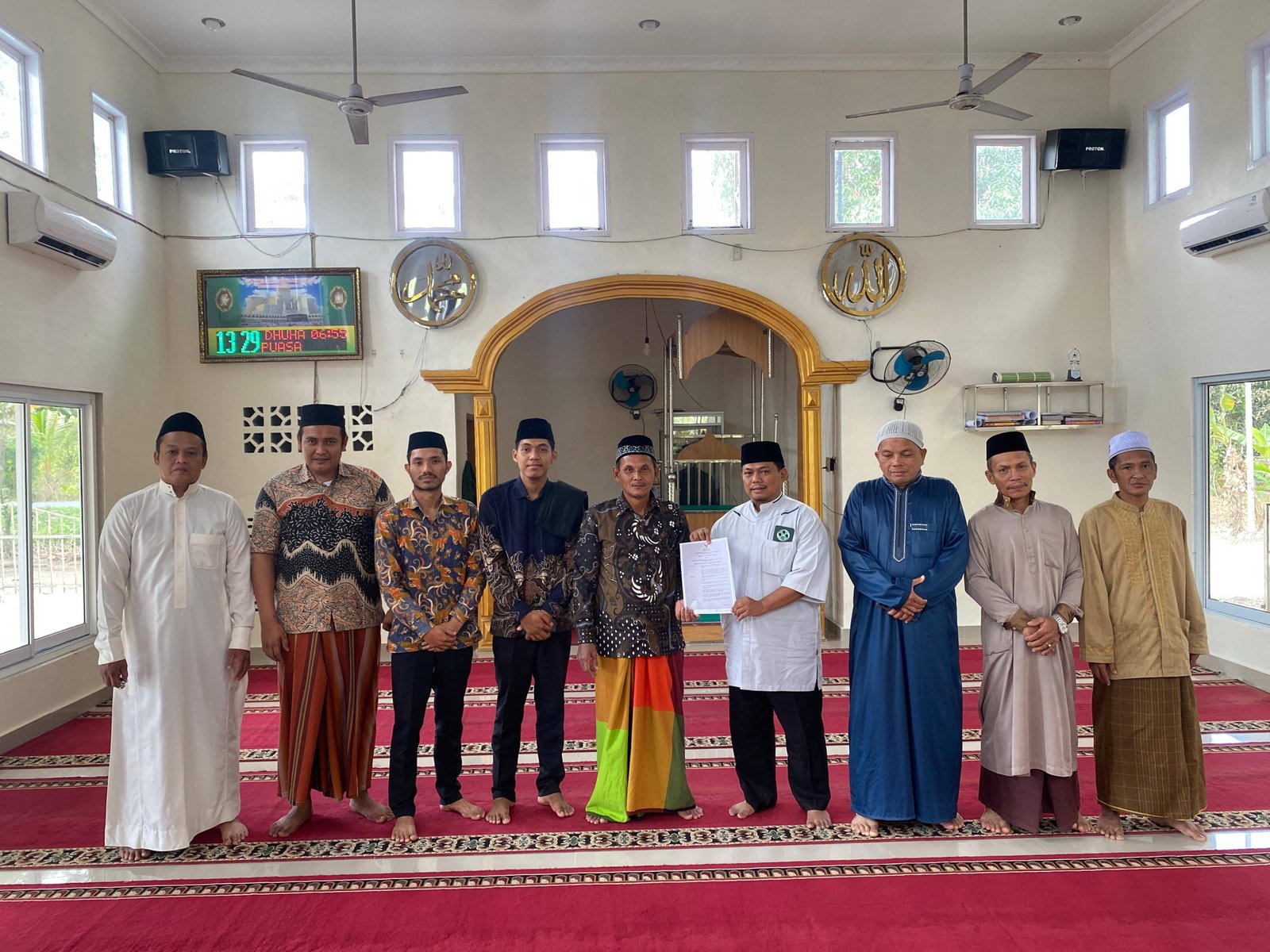 Perkuat Pengelolaan Zakat, KUA Sei Kepayang Sosialisasi Bersama UPZ Masjid Ziyadatul Khoir