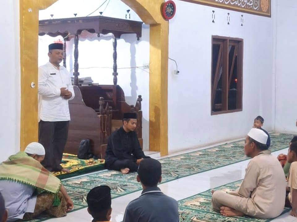 Hadirkan Oase Spiritual, KUA Muara Batangtoru Gelar Safari Ramadhan di Masjid Al Hasanah Hutaraja
