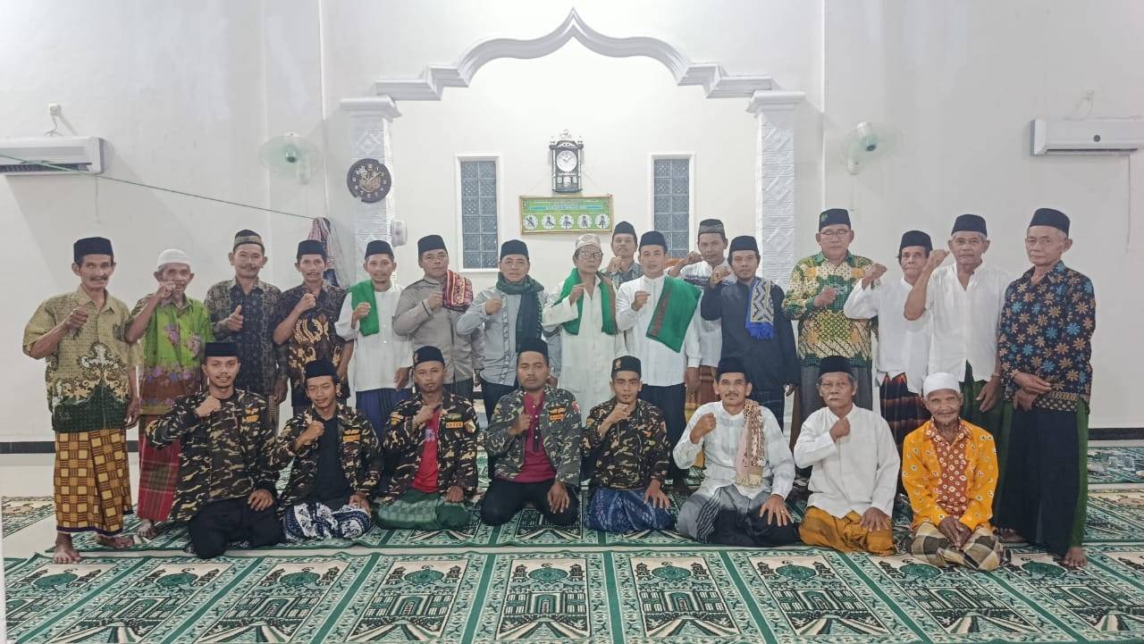 KUA Belitang Jaya Bersama Unsur Muspika Mengadakan Safari Ramadhan 