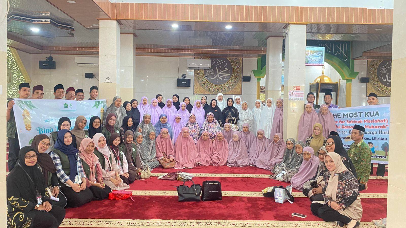 KUA Lilirilau Bersama Mahasiswa KKN IK As’Adiyah Sengkang Gelar Bimbingan Keluarga Sakinah Maslahat. 