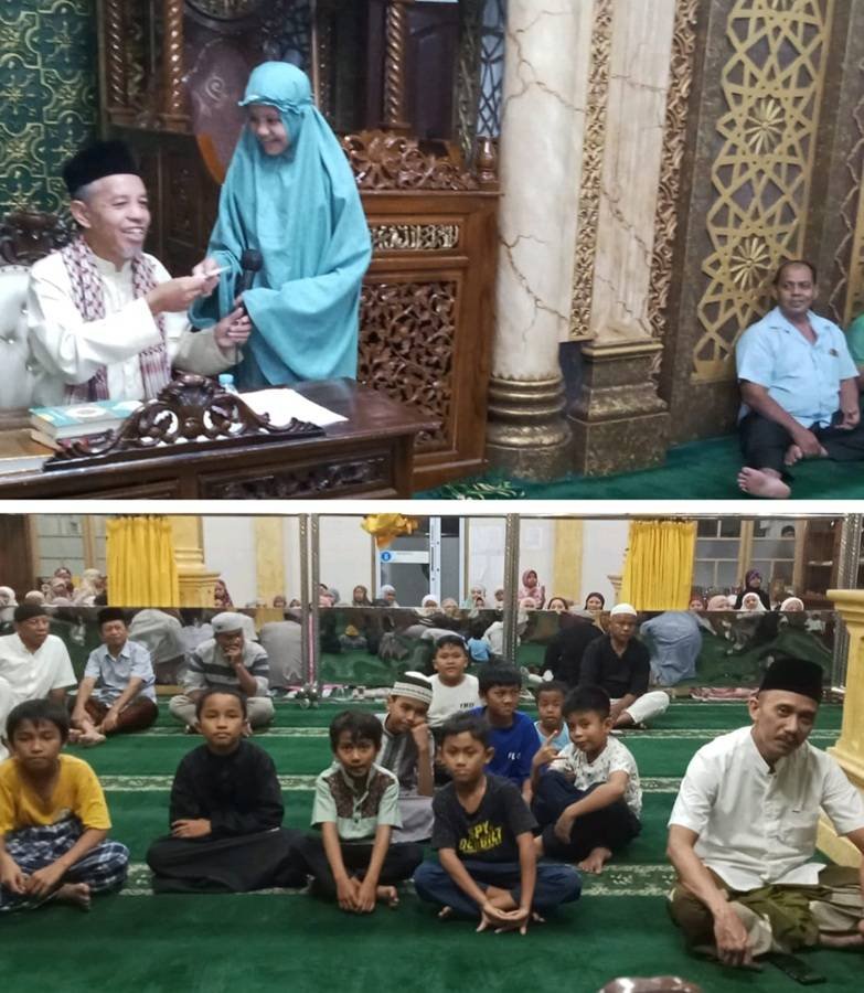 Malam ke-19 Ramadhan, Muhammad Idris Sampaikan Tausiah ”Membangun Rumah Tangga SAMAWA”. 