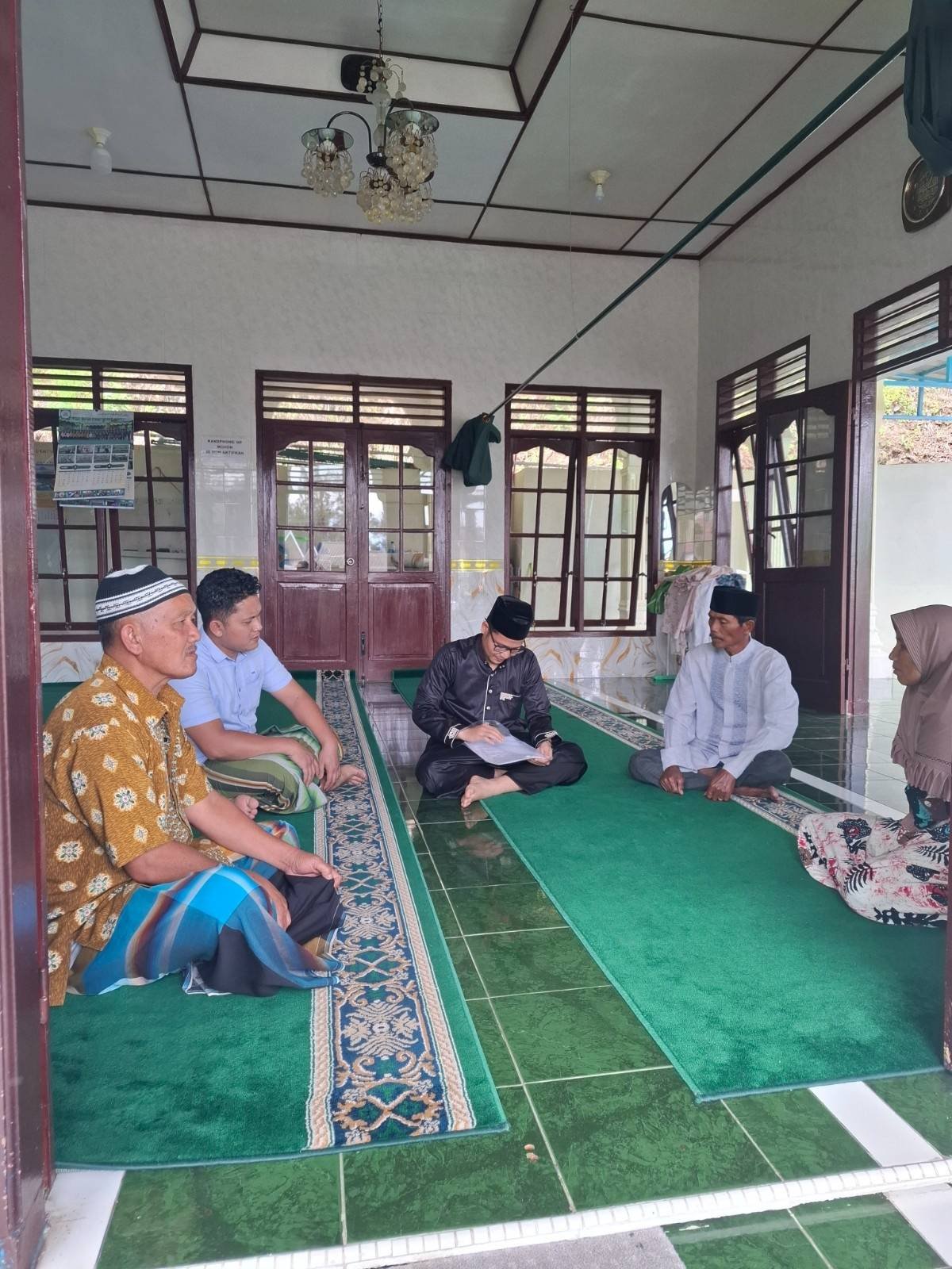 Pengurus UPZ Kecamatan Haranggaol Horison Rapat Teknis Pengumpulan dan Pendistribusian Zakat Fitrah 1447 H