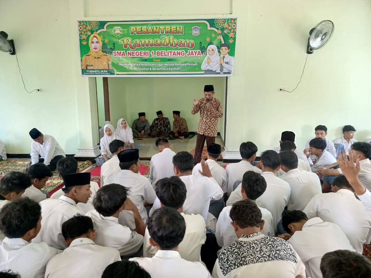 The Most KUA Belitang Jaya Fokus  Pembinaan Generasi Muda melalui Kegiatan Pesantren Kilat 