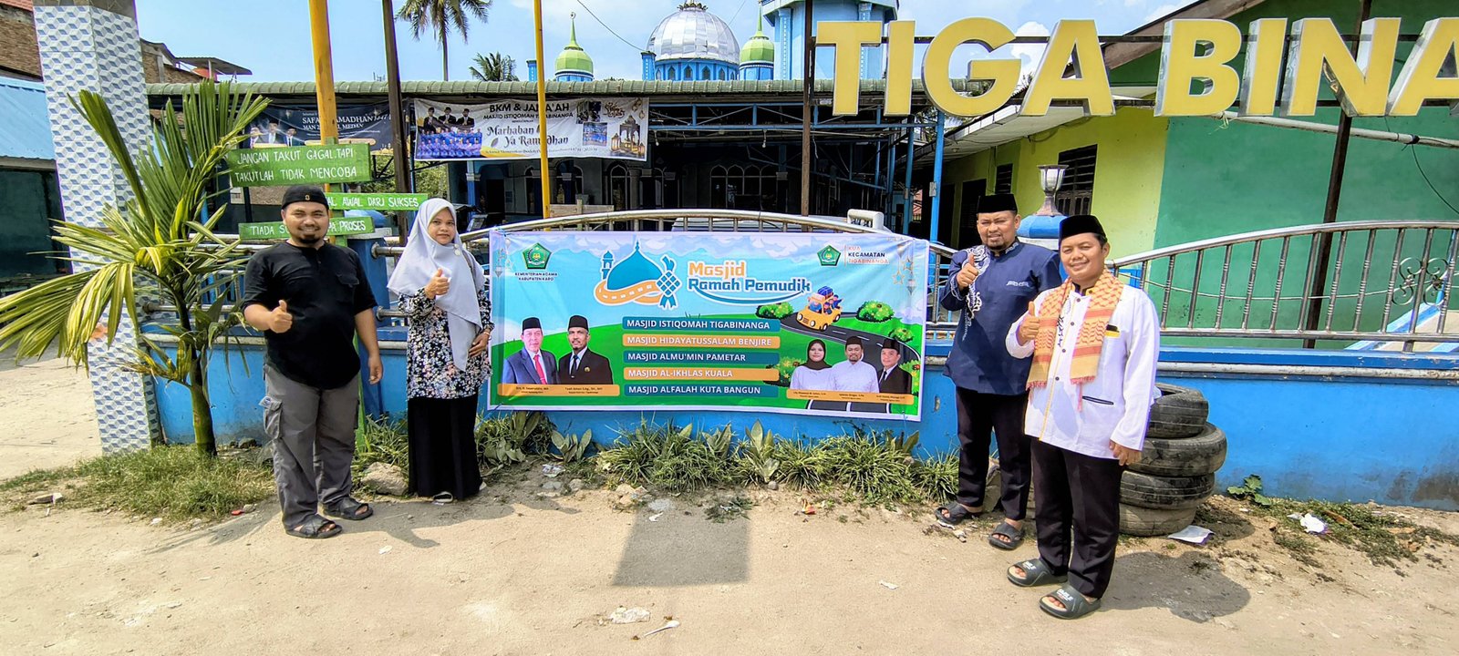 Mudik Nyaman Ibadah Tenang: KUA Tigabinanga Siapkan Masjid Ramah Pemudik di Jalur Lintas Medan-Aceh Tenggara