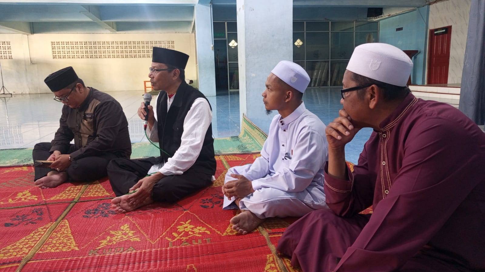 Gerakan Masjid Ramah Pemudik Digelorakan, KUA Kabanjahe Gandeng BKM Masjid Agung Karo