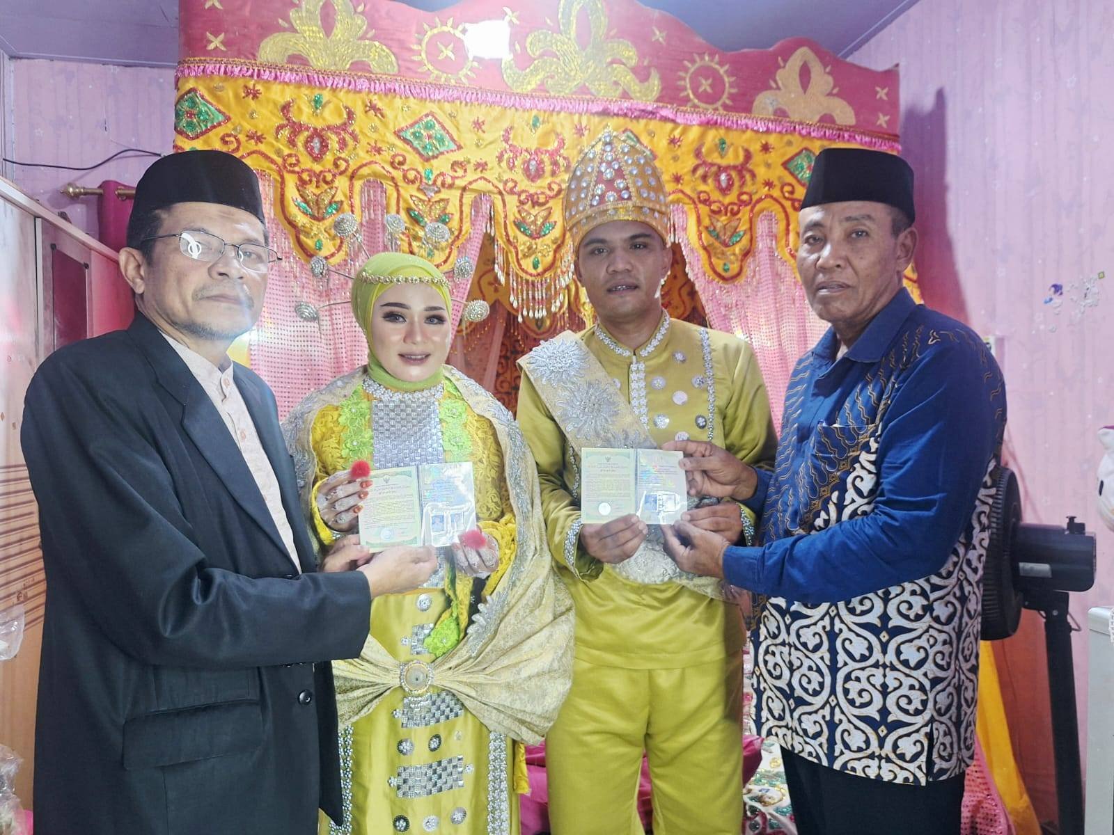 KUA Sipatana Pastikan Layanan Prima Jelang Idul Fitri, Plt. Kepala KUA Pimpin Langsung Akad Nikah di Kelurahan Tapa