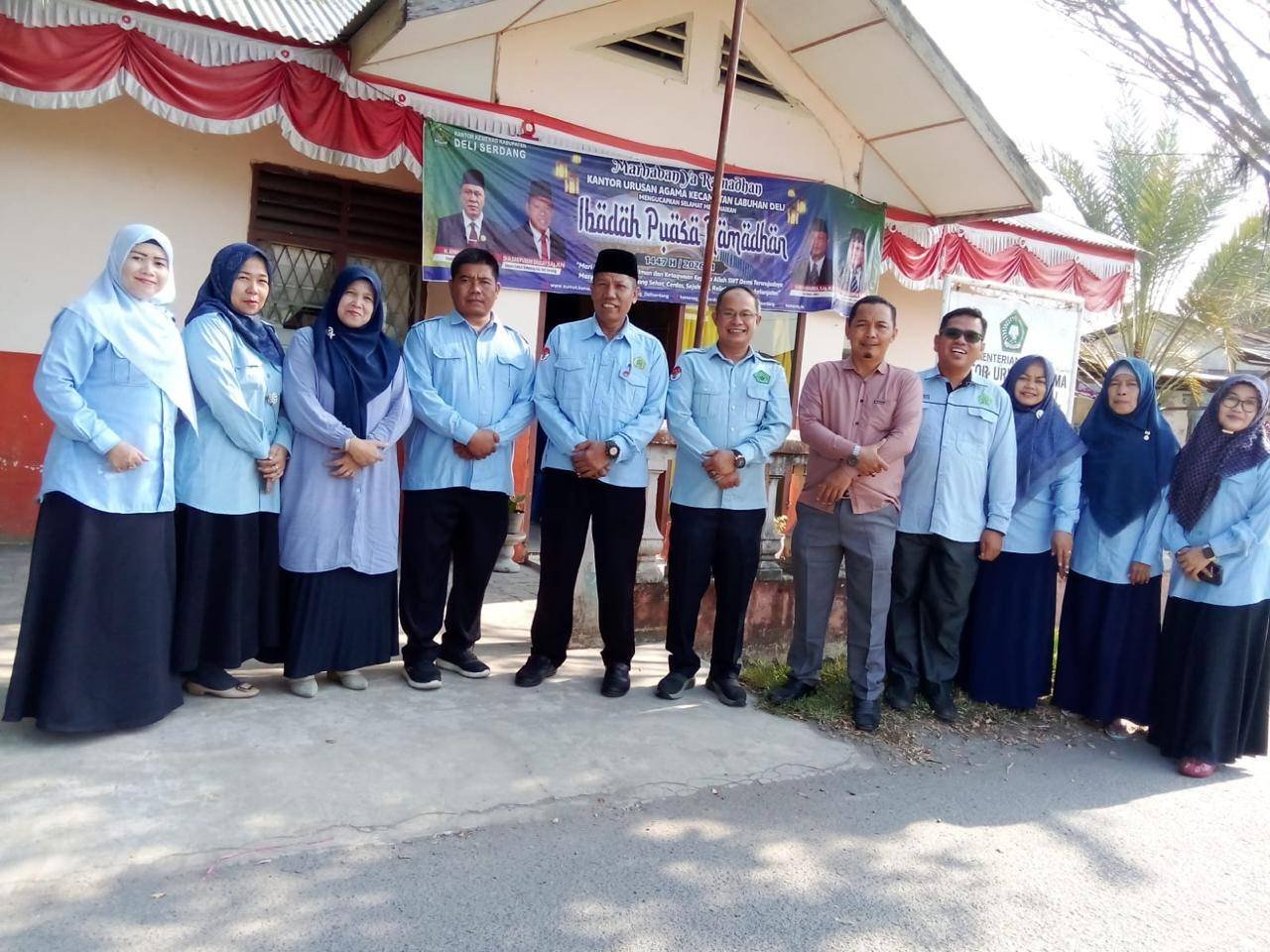 Pasca Cuti Lebaran 1447 H, Kasi Bimas Islam Sidak Kehadiran KUA Labuhan Deli