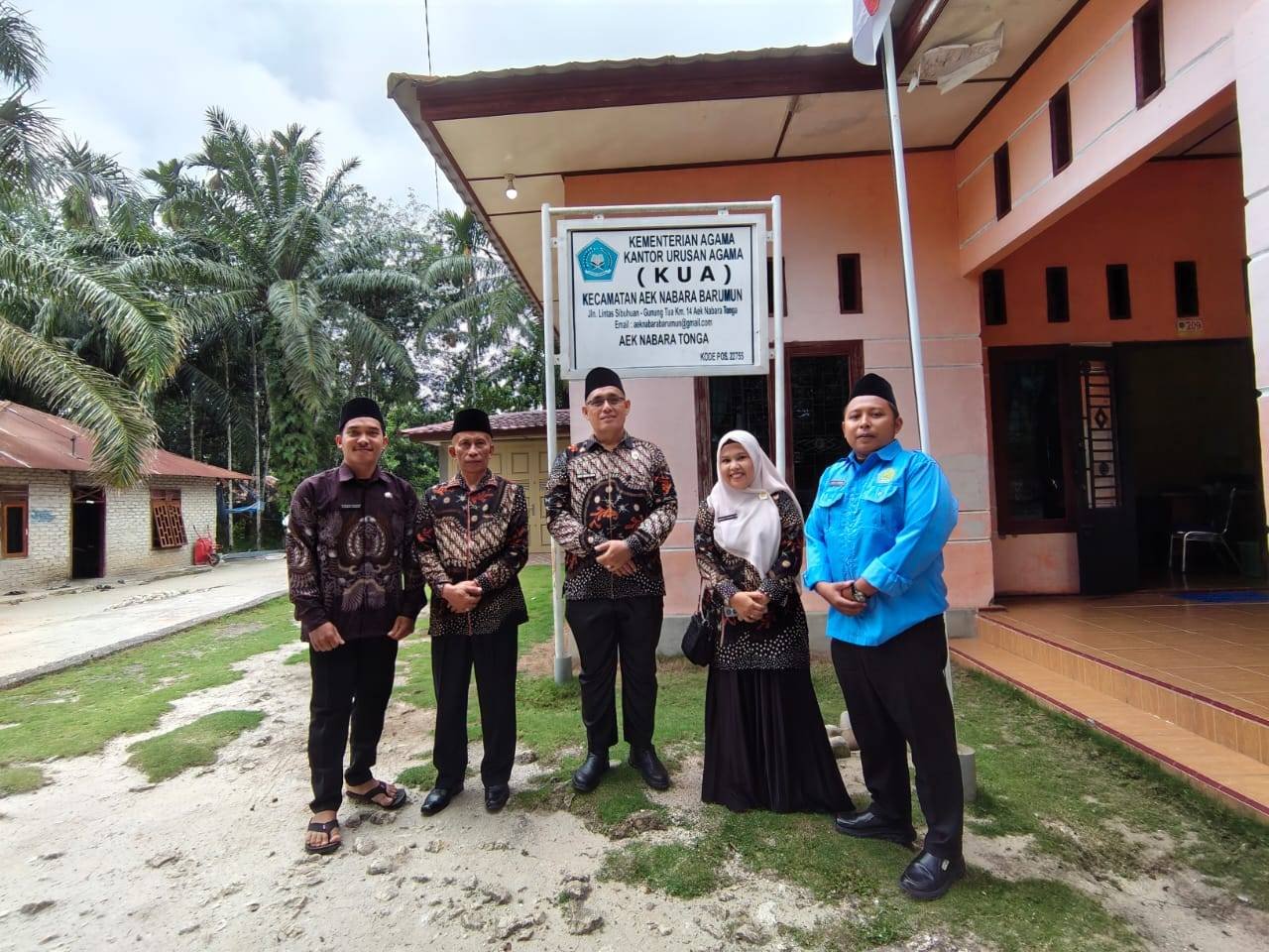Kemenag Palas Pastikan Pelayanan KUA Aek Nabara Barumun Tetap Optimal Pasca Libur Panjang