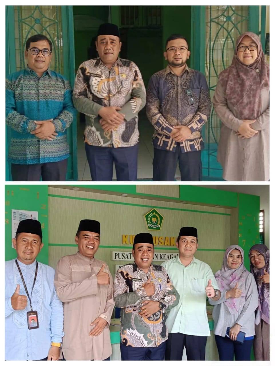 Pasca Libur, Kemenag Kota Binjai Perkuat Komitmen Layanan Prima Melalui Inspeksi KUA