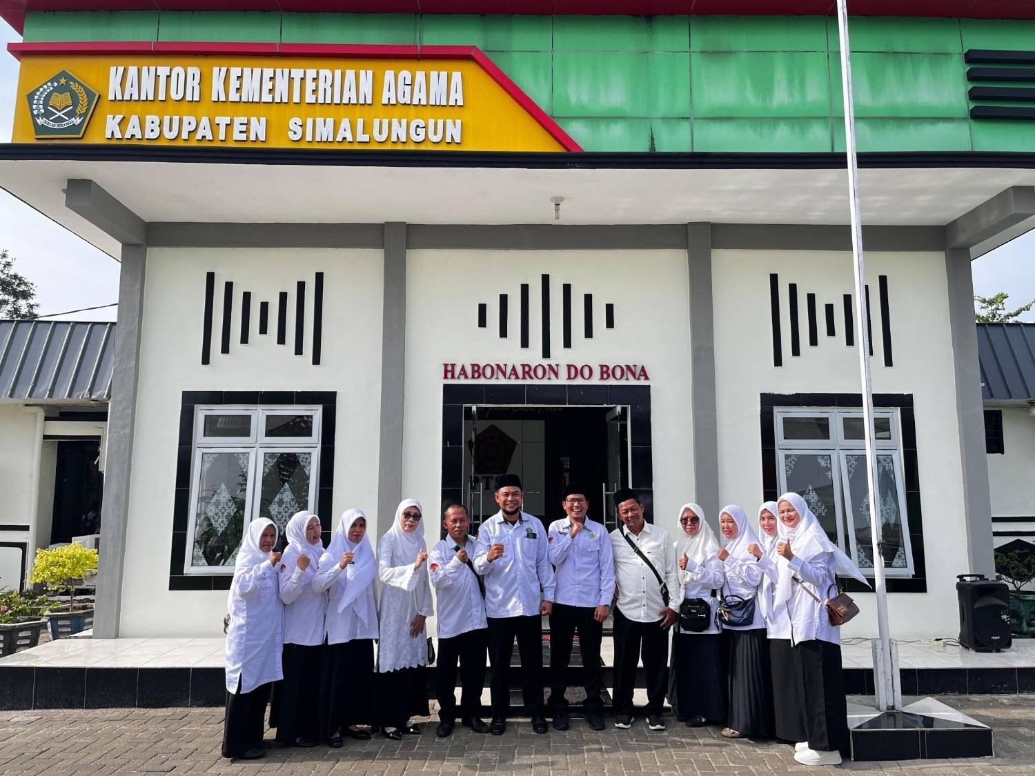 Apel Gabungan Perdana Pasca Idul Fitri, KUA se-Simalungun Perkuat Disiplin Kerja